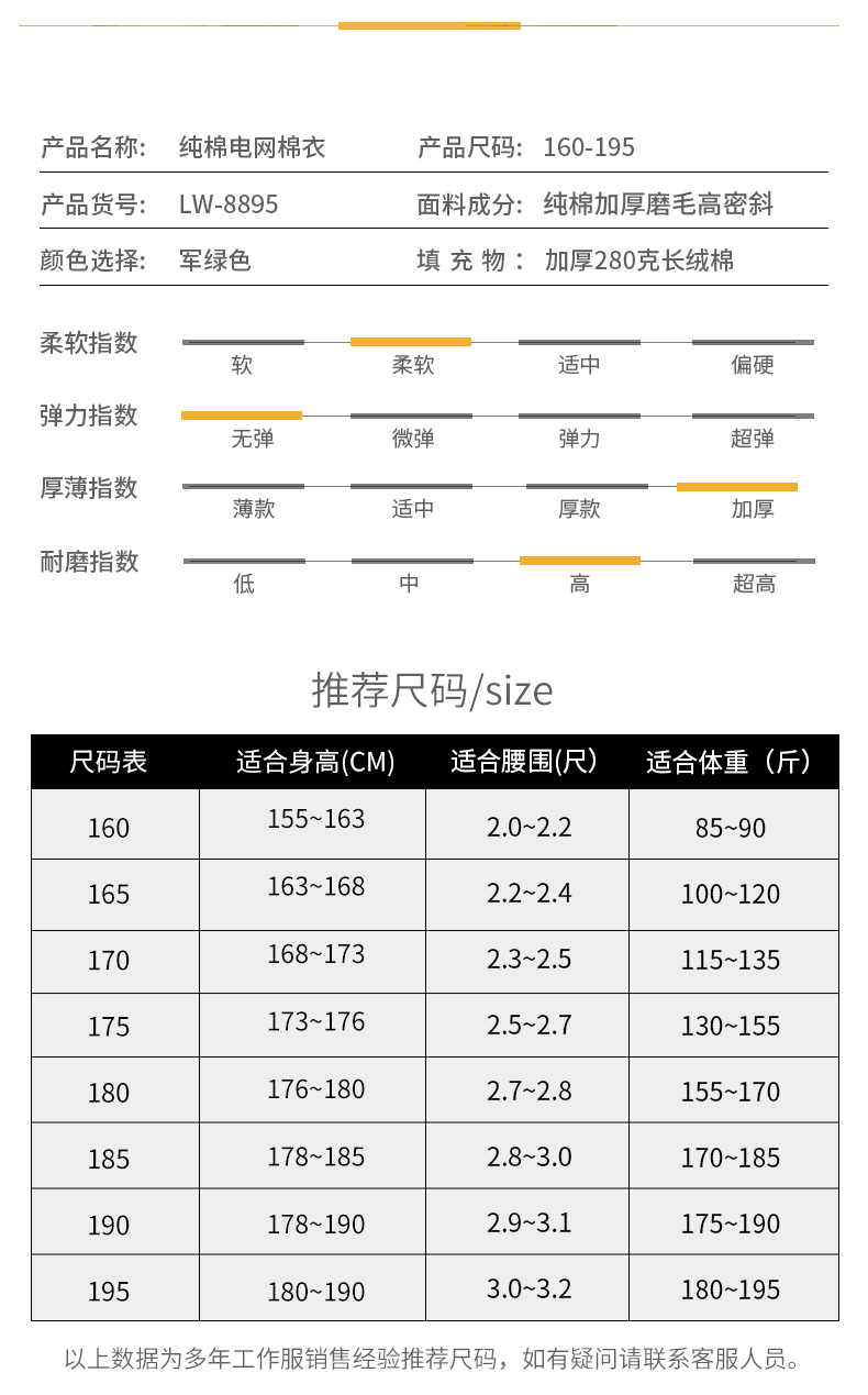 8895國(guó)家電網(wǎng)雙層棉衣